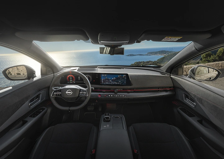 Innenausstattung eines Nissan